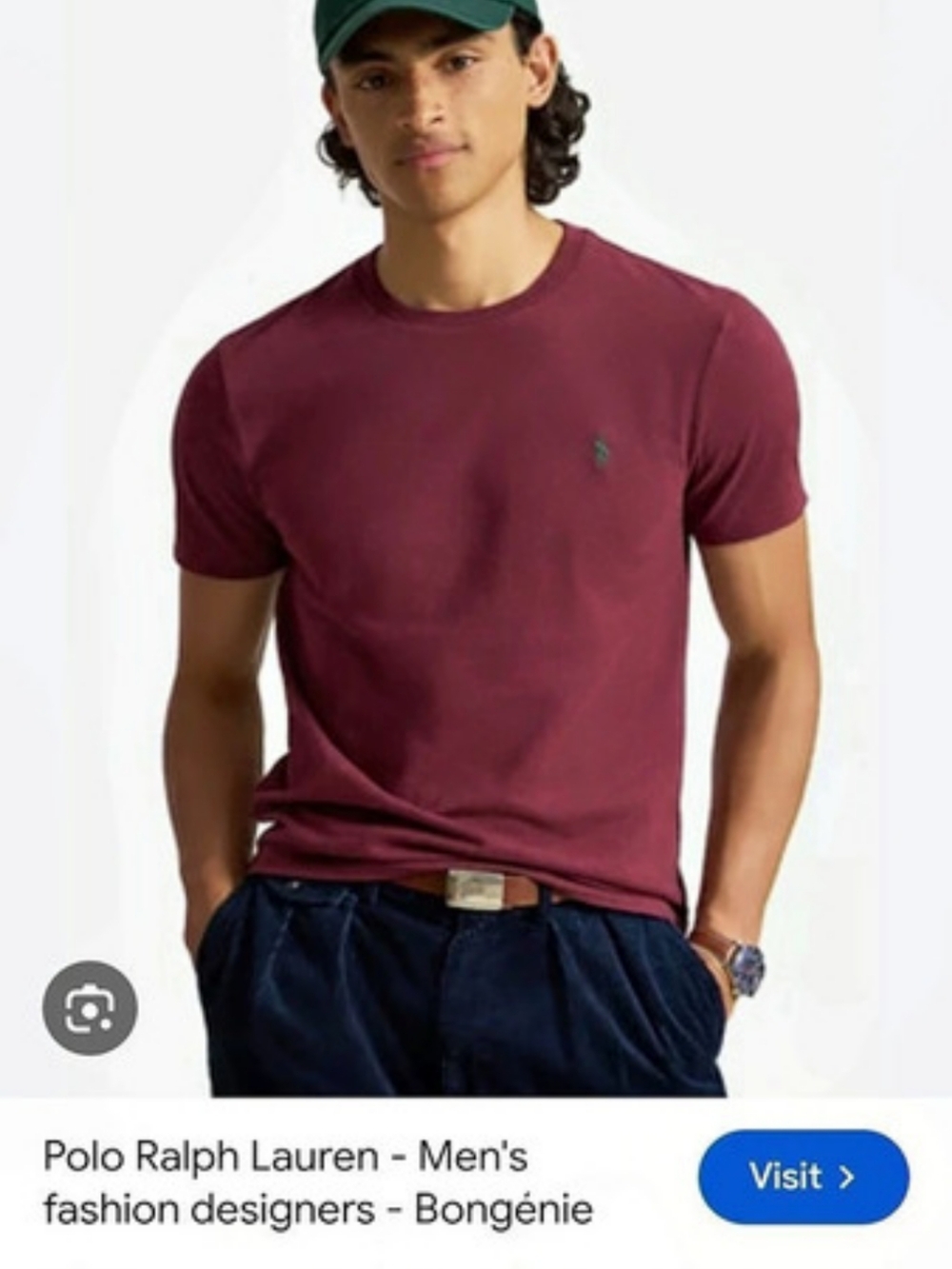 Polo Ralph Lauren Classic Fit Jersey Crewneck T-Shirt Short Sleeve Tee in Red XL